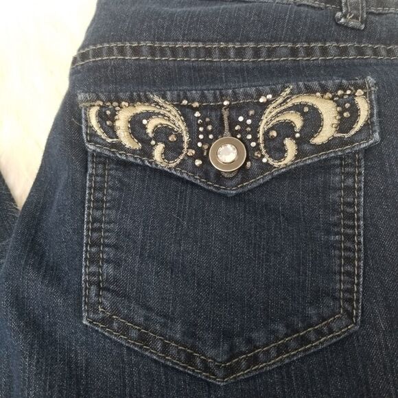 Christopher and Banks Blingy Jeans. Size 10. - Picture 12 of 13